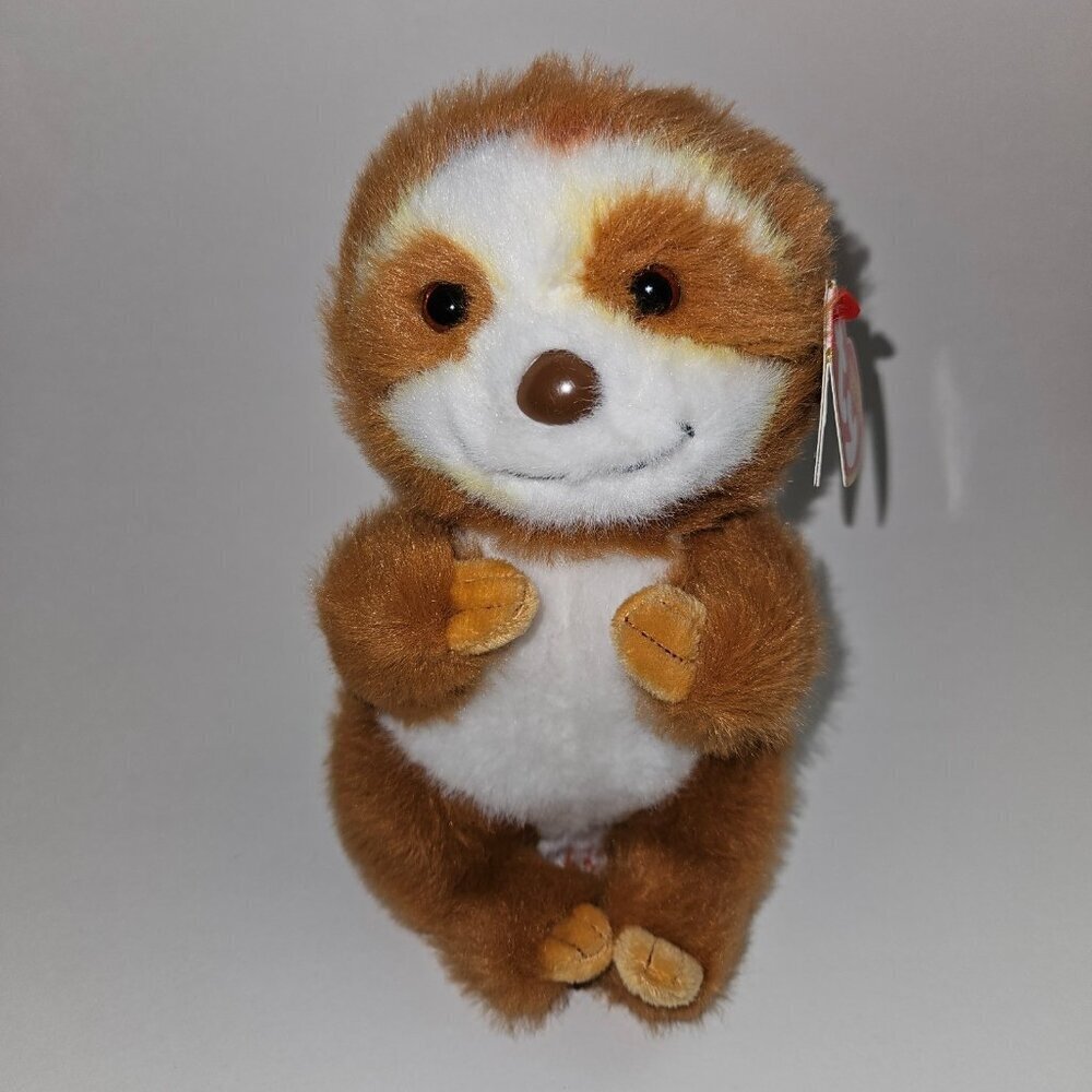 Ty Beanie Bellies Stella Sloth Plush 7" Stuffed Animal Toy 2024 w/ TAG